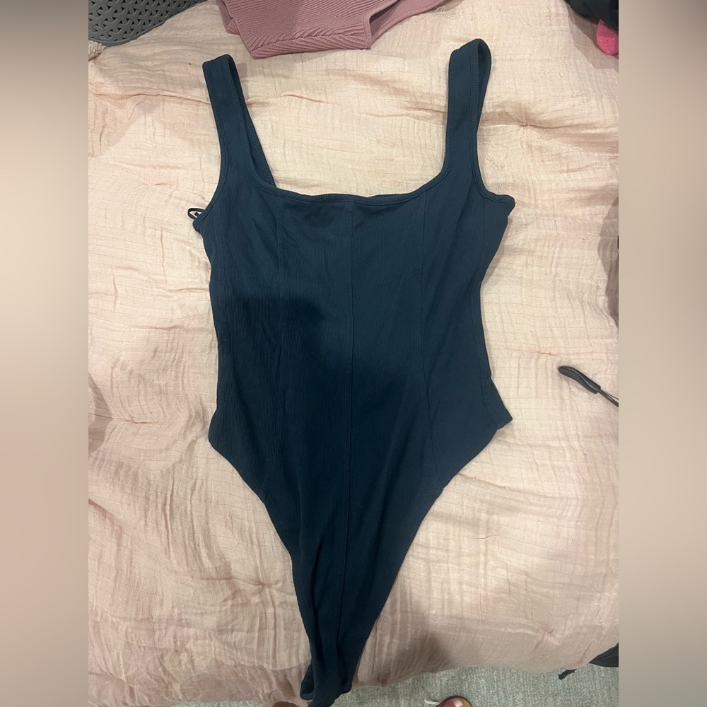 L space navy Bodysuit